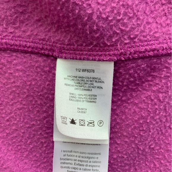 Columbia Zip-up Fleece Jacket Little Girls Size 4/5 - Picture 7 of 7